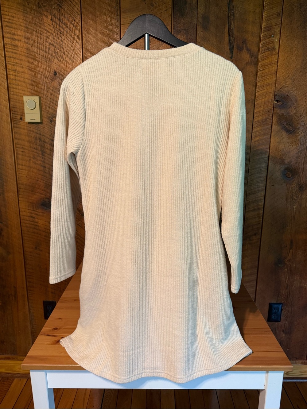 Simply Southern Courtney Ribbed Knit Side Button Tunic Sweater Dress Cozy S - Picture 5 of 8